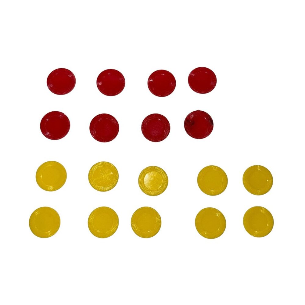 Vintage 1967 Yahtzee Game ES Lowe Company Original Chips Replacement Parts